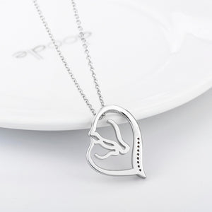 "LoveHorse" - collana in argento per chi ama i cavalli - IN ESCLUSIVA