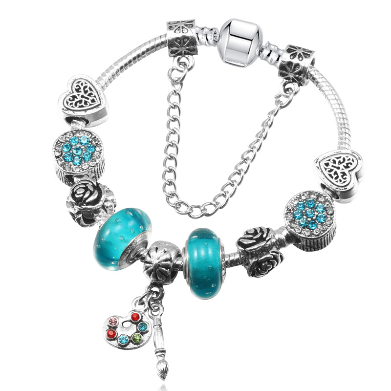 Artistical - bracciale con charms completo per pittrici - IN ESCLUSI –  Gadget on Top