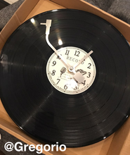 "RecordClock" - orologio da parete disco di vinile - IN ESCLUSIVA