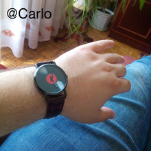 "VinylWatch" - orologio da polso vinile - IN ESCLUSIVA