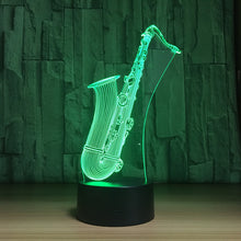 "SaxLamp" - lampada led per chi suona il sax - IN ESCLUSIVA