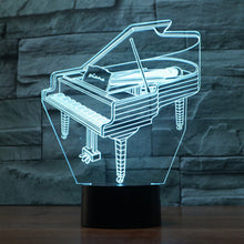 "PianoLamp" - lampada led pianoforte - IN ESCLUSIVA