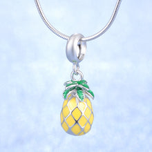 "Pineapple" - charm ananas in argento - IN ESCLUSIVA