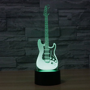 "ElectricLamp" - lampada led chitarra elettrica - IN ESCLUSIVA