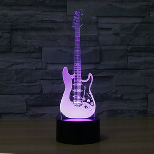 "ElectricLamp" - lampada led chitarra elettrica - IN ESCLUSIVA