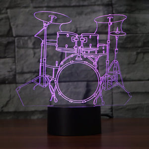 "DrumLamp" - lampada led per batteristi - IN ESCLUSIVA