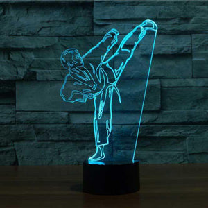 "KarateLamp" - lampada LED karate - IN ESCLUSIVA
