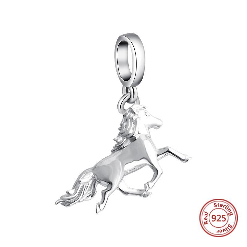 Charm Cavallo a Dondolo Bambino ciondolo in argento 925 - Les Folies Charm Cavallo a Dondolo Bambino ciondolo in argento 925 - Les Folies
