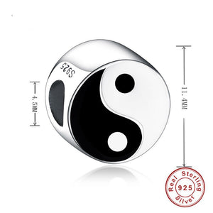 "Yin&Yang"  - charm Yin e Yang in argento - IN ESCLUSIVA