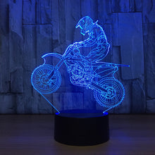 "CrossLamp" - Lampada 3D Motocross - EDIZIONE LIMITATA