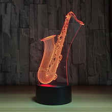 "SaxLamp" - lampada led per chi suona il sax - IN ESCLUSIVA