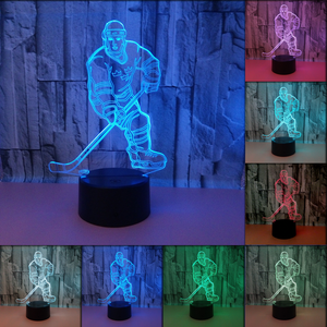 "IceHockeyLamp" - lampada hockey su ghaccio - IN ESCLUSIVA