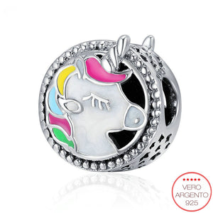 "Unicorn" - charm unicorno in argento - IN ESCLUSIVA