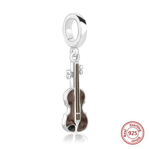"Armonie" - charm violino in argento - IN ESCLUSIVA