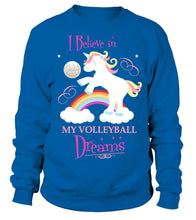 "I Believe in my Volleyball Dreams" - t-shirt pallavolo - IN ESCLUSIVA