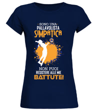 "Pallavolista..simpatica!" - t-shirt pallavolo - IN ESCLUSIVA