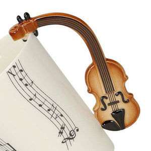 "ViolinMug" - tazza con note e violino - IN ESCLUSIVA