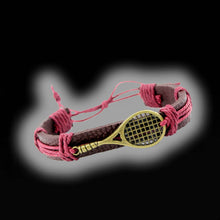 "LuckyPink" - bracciale portafortuna tennis rosa - IN ESCLUSIVA